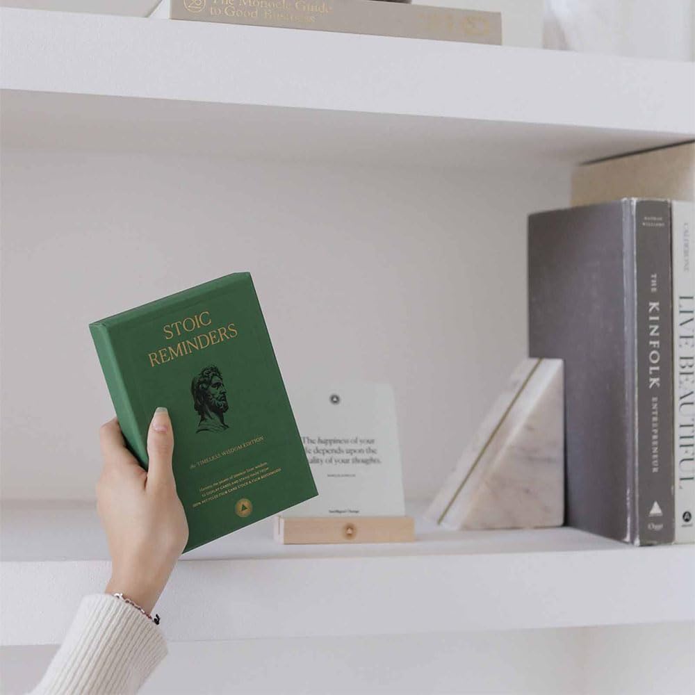 Intelligent Change Reminders Quote Cards (Stoic)