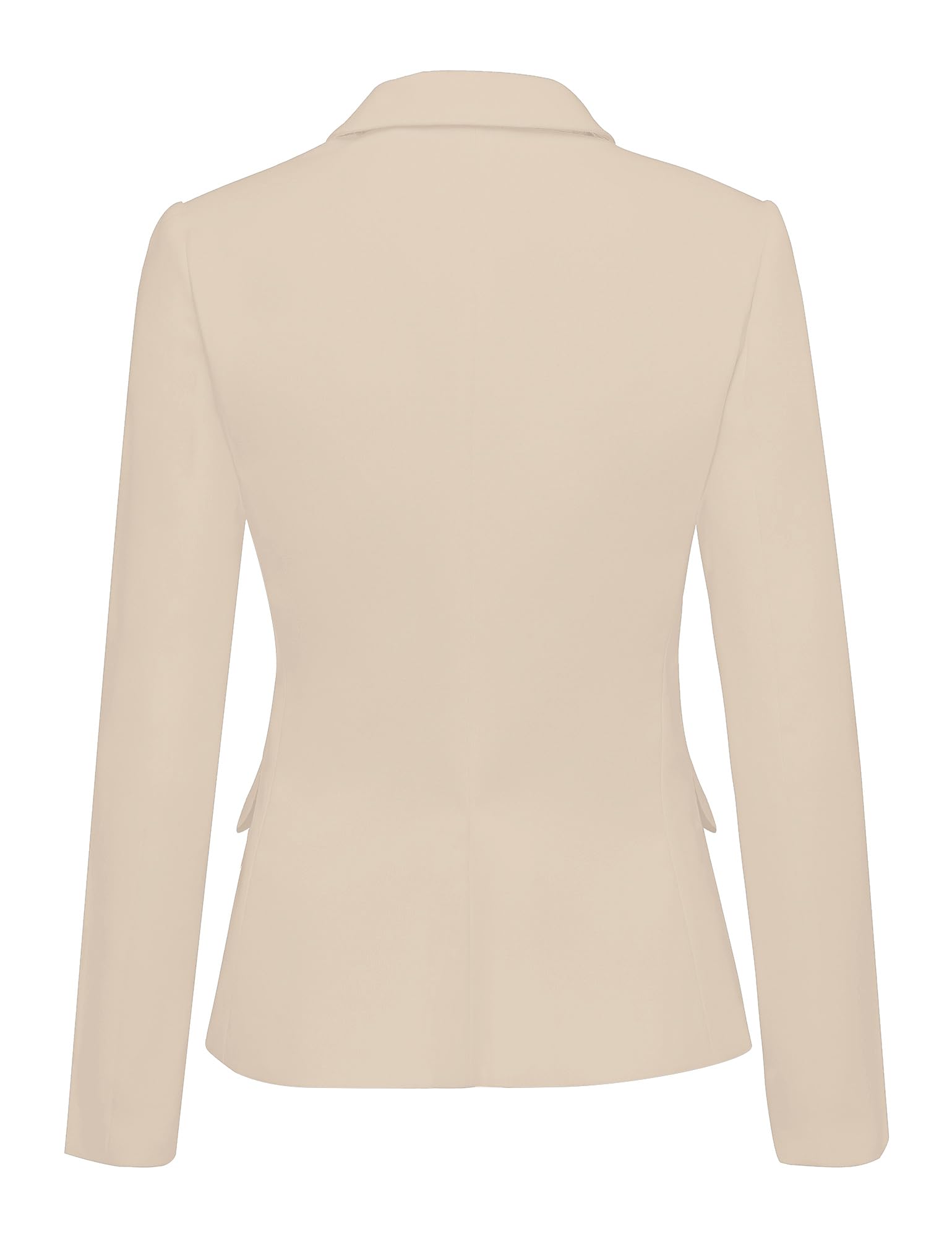 LookbookStore Casual Blazer for Women Fitted Blazer Business Blazers for Women Fashion Casual Jackets Suit Jackets Turtledove Size Medium Fits Size 8 10