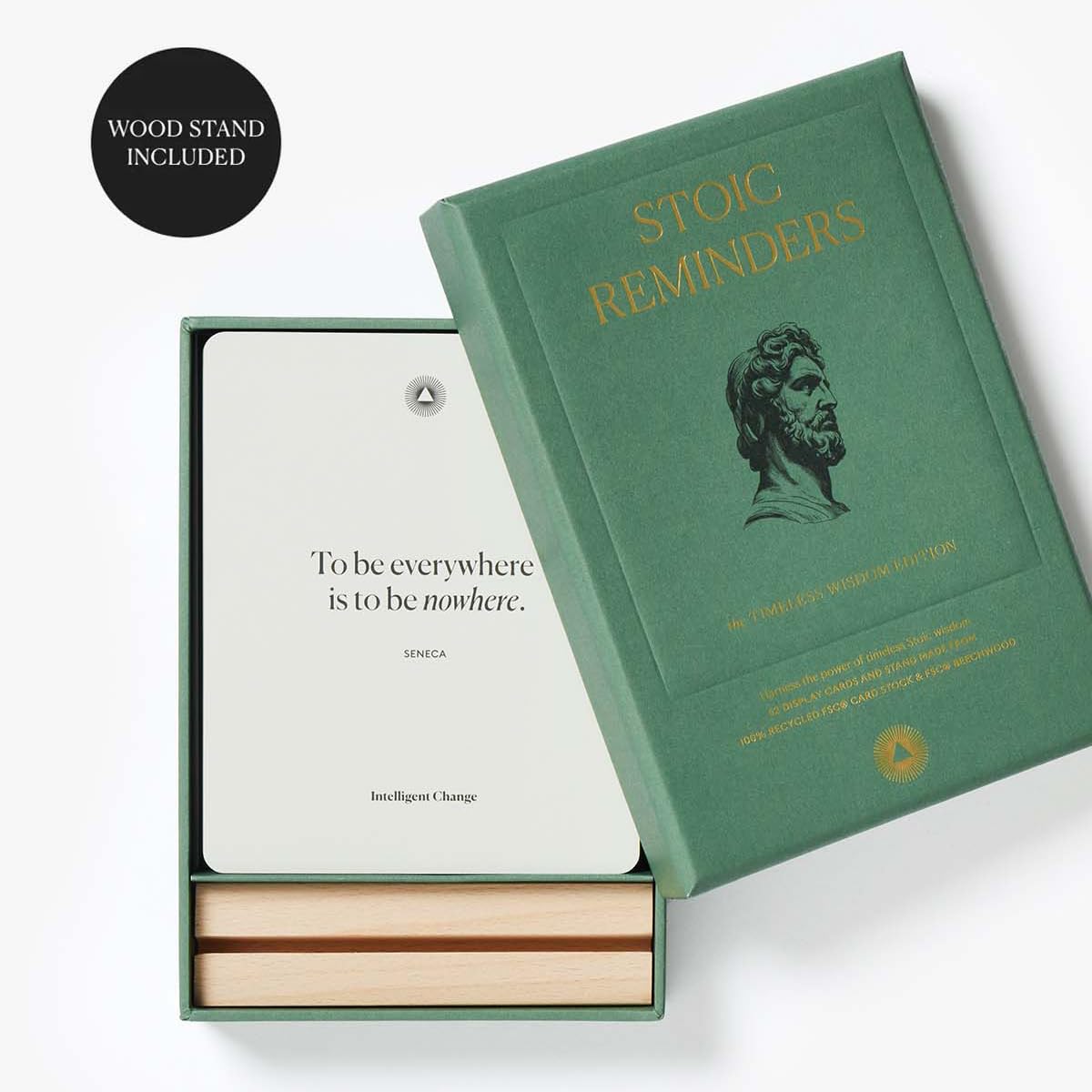 Intelligent Change Reminders Quote Cards (Stoic)