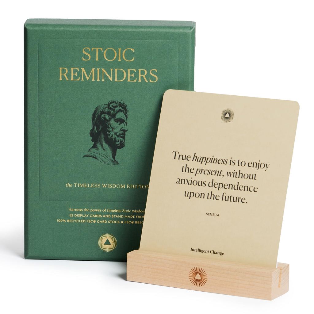Intelligent Change Reminders Quote Cards (Stoic)