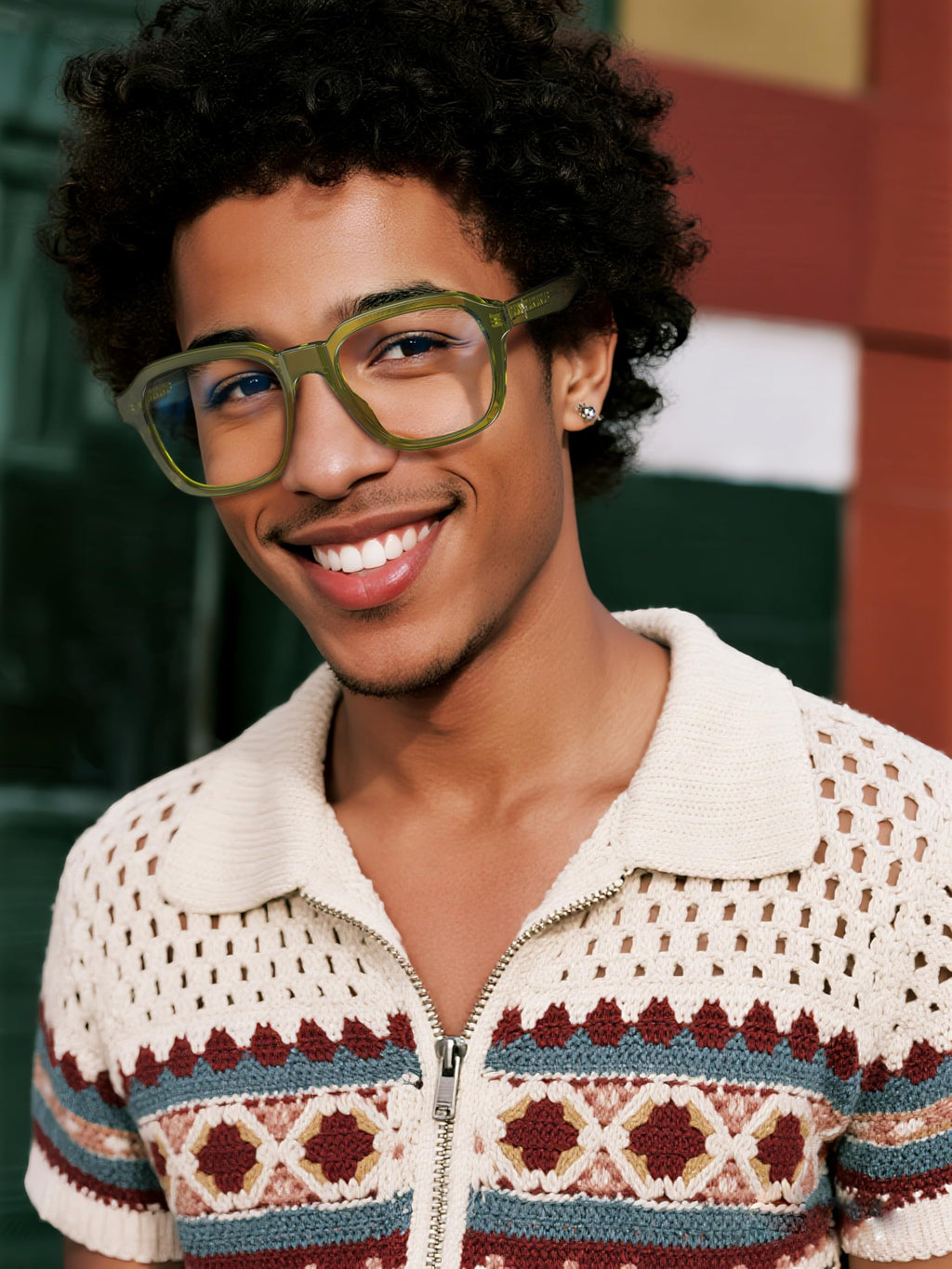 VISOONE Oversized Square Blue Light Blocking Glasses Fashion Computer Eyewear for Women and Men BENNETT