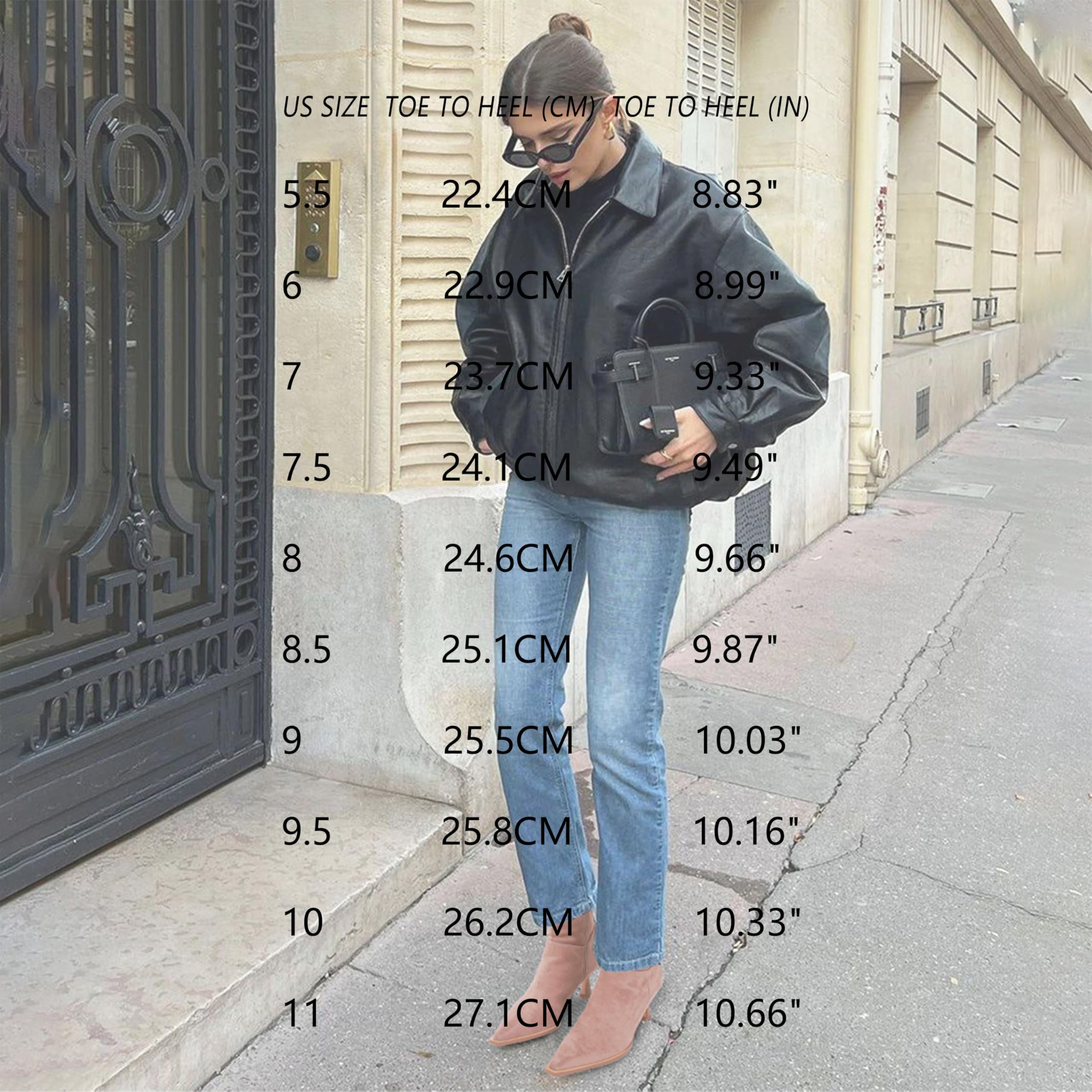 Goiphrri Brown Ankle Boots for Women Stiletto High Heel Boot Pointed Toe Short Booties Side Zipper Dress Kitten Heel Booties Elastic Fashion Trendy Fall Boots Size 7.5